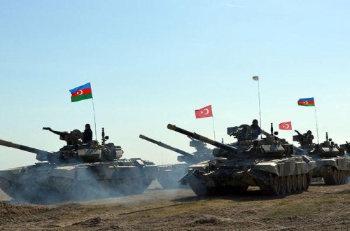 Azərbaycan və Türkiyə silahlı bölmələrinin təlimlərindən yeni görüntülər - VİDEO