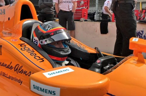 F.Alonso ilk testlərdə iki quşu öldürüb - VİDEO