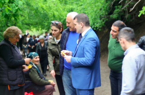 Qax rayonunda gürcü və azərbaycanlılar Kürmükoba bayramını böyük izdihamla qeyd ediblər