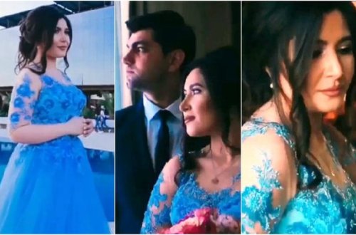 Könül Kərimovanın qızı Ləman və nişanlısından möhtəşəm 