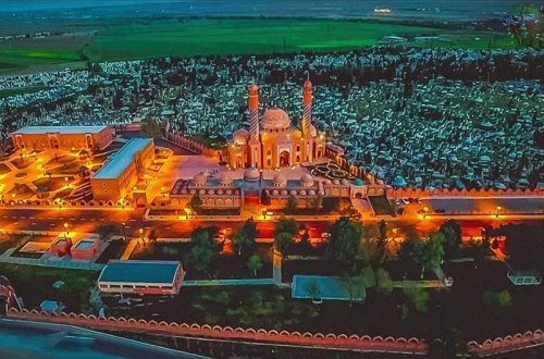 “İmamzadə” dini–mədəniyyət kompleksinin möhtəşəm video-çarxı hazırlanıb