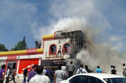 SON DƏQİQƏ! Bakıda güclü YANĞIN - FOTOLAR