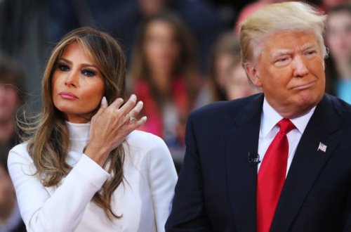 Xanımı Trampı belə pərt etdi - Hamı bu VİDEODAN DANIŞIR