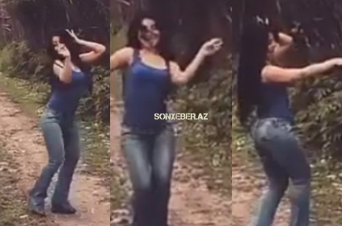 Azərbaycanlı qızın kənddə oynadığı bu rəqsi izlənmə rekordu qırır - VİDEO