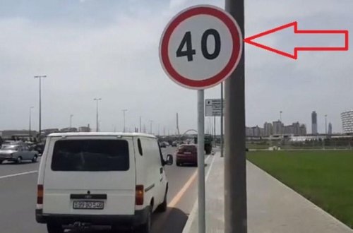 Aeroport yolunda 250 manatlıq tələ qurulub - VİDEO