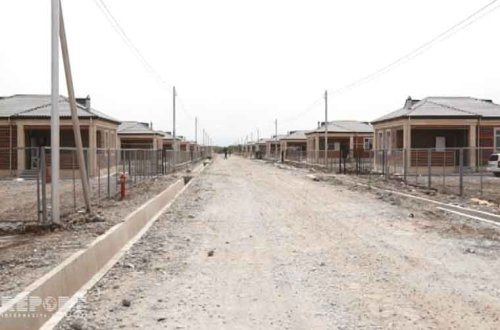 Cocuq Mərcanlıda evlərin, məscidin və məktəb binasının tikintisi başa çatıb — VİDEO