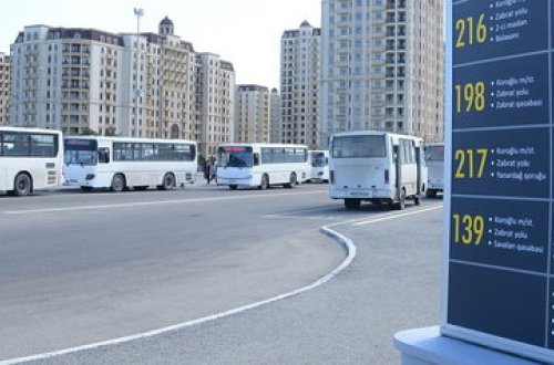 Sərnişinlərin NƏZƏRİNƏ! Avtobuslar əvvəlki yerlərinə qaytarılacaq