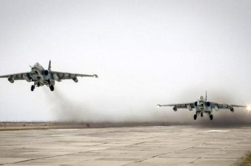 Ermənistanla sərhəddə 28 dəqiqəlik HÜCUM: qırıcılardan bombardman - VİDEO