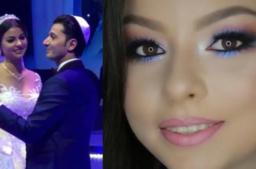 Bu da özünə milyonluq toy edən Xəyyamın özündən 16 yaş kiçik xanımı Nərmin - VİDEO