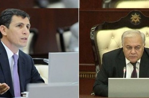 Milli məclisdə Zahid Orucla spiker yenə 