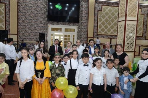 Nəsimi rayonunda 1 iyun Uşaqların Beynəlxalq Müdafiəsi Gününə həsr edilmiş bayram tədbiri keçirilib