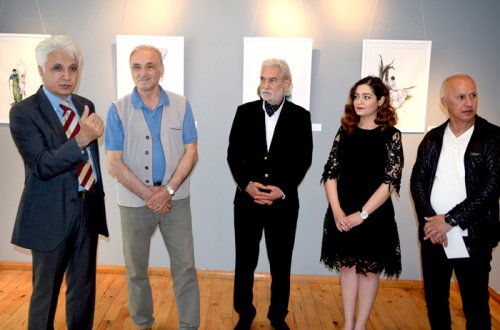 Ayten Abdullayevanın “CARO” adlı fərdi sərgisi baş tutdu – FOTOLAR