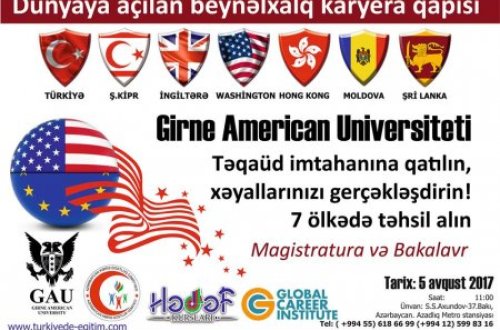 Dünyanın 7 ölkəsində ödənişsiz təhsil almaq istəyənlərə ŞAD XƏBƏR