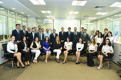 Prezident Administrasiyasının şöbə müdiri Yusuf Məmmədəliyev Gənclər Fondunda olub - FOTO