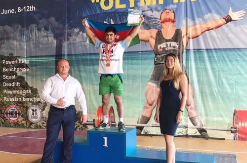 FHN EMƏKDASI RÖVŞƏN XƏLILOV AVROPA CHEMPIONU ADINI QAZANIB.