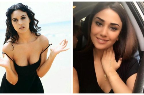 PƏRVIN ABIYEVA ÖZÜNÜ MONIKA BELLUÇÇIYƏ OXŞATDI VƏ MEYDAN OXUDU