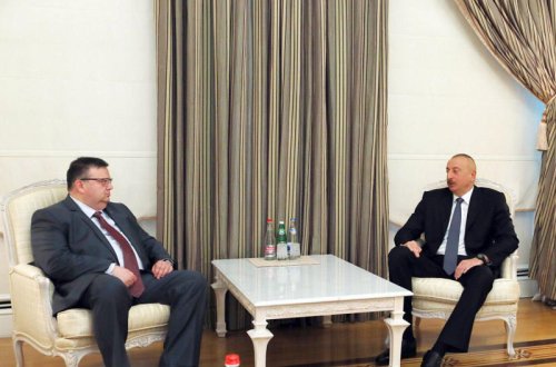 Prezident İlham Əliyev Bolqarıstanın baş prokurorunu qəbul edib - FOTO