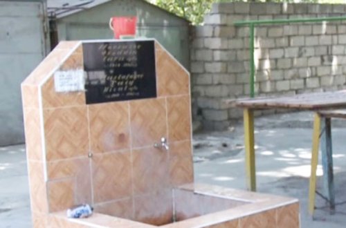 MINGƏÇEVIRDƏ ŞƏHID BULAĞINA SAYĞAC QOYULUB...