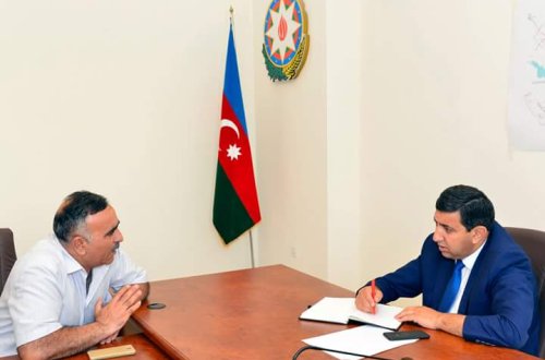 Kəlbəcərli seçicilərin növbəti qəbulu keçirilib