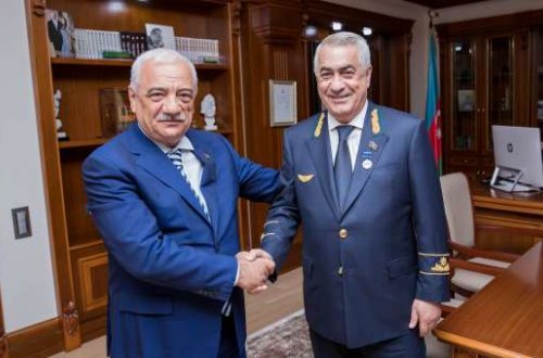 Cavid Qurbanova medal verildi – FOTOLAR