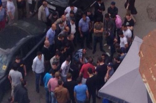 Mingəçevirdə iki ailə arasında kütləvi dava