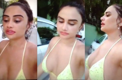 AZƏRBAYCANLI GƏLIN NAMIZƏD NAZIN BU VİDEOSUNA TƏHQİRLƏR YAĞDI