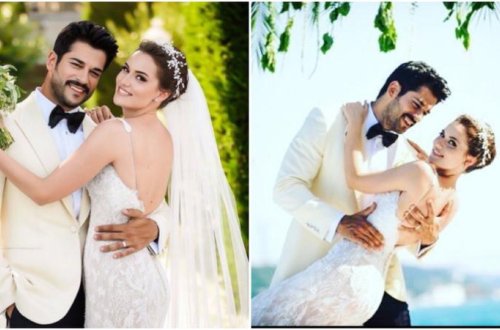 BURAK ÖZÇIVITLƏ FAHRIYE EVCENIN TOYUNDA NƏLƏR BAŞ VERDI? - FOTO/VİDEO