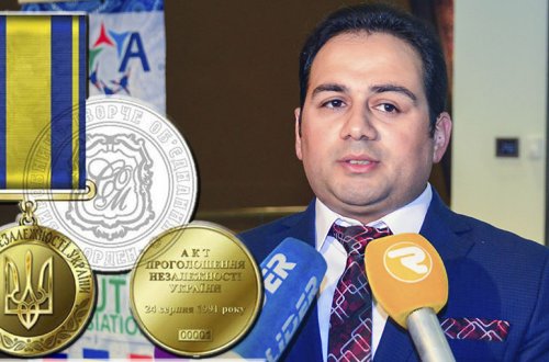 Azərbaycan-Slavyan Gəncləri Assosiasiyasının sədri Ukraynanın ali medalı ilə təltif edildi