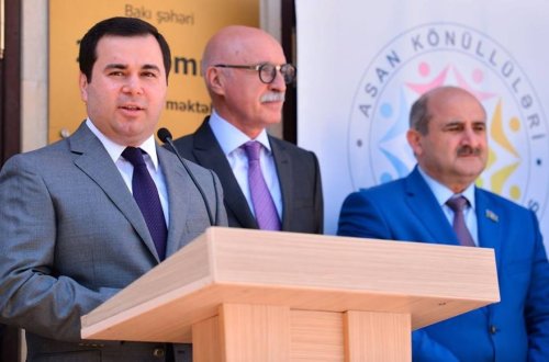 'Məktəblinin dostu' şagirdlərin ən yaxın dostuna çevrilib - Fərhad Hacıyev