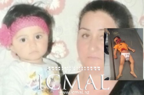 Gecə Füzuli rayonunda şəhid olan 2 yaşlı ZƏHRANIN ÖLÜMÜNDƏN SONRA FOTOSU - ERMƏNİ VƏHŞİLİYİ