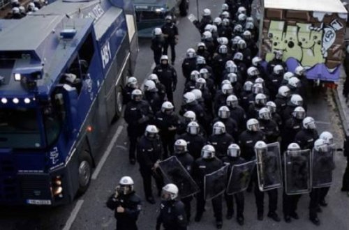 ALMANIYADA SAMMIT ÖNCƏSI IĞTIŞAŞLAR — 80 POLIS YARALANDI