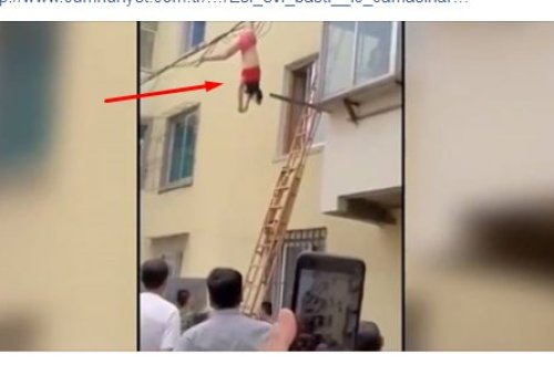 Həyat yoldaşı evi basdı. Alt paltarlarında elektrik kabeindənl asli qaldı-ŞOK VİDEO