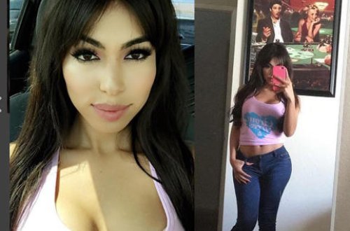 Qadın polisə yaxalanmamaq üçün lüt soyundu - FOTO