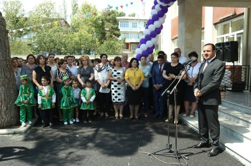 Gəncədə 1 nömrəli uşaq bağçasının açılışı olub