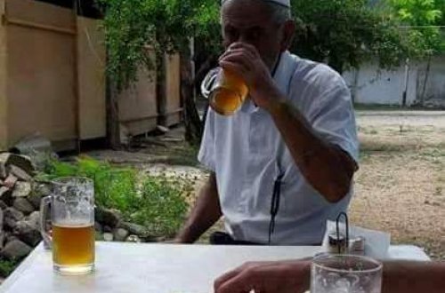 Pivə içən “molla” təxribatçı imiş - FOTO  