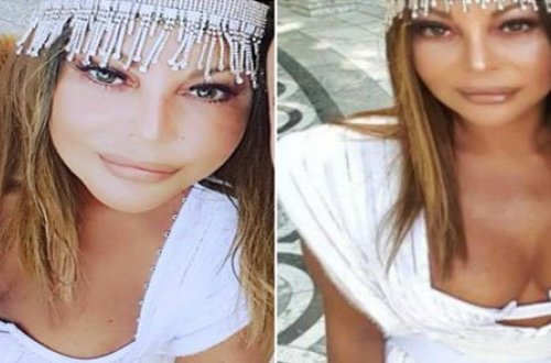 Aygün Kazımovadan qalmaqallı geyim (FOTO)