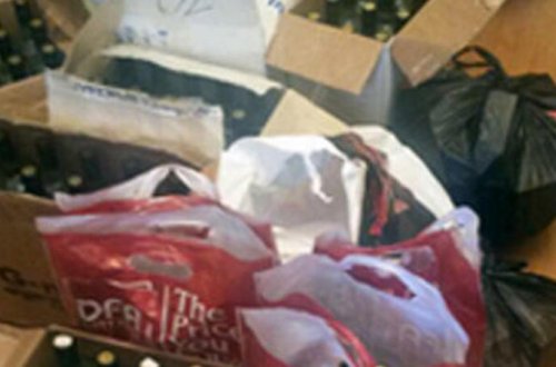 Gömrükçülər külli miqdarda araq müsadirə etdi - FOTO