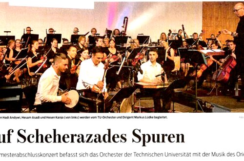 Almaniyanın Braunşvayg Texniki Universitetində Hacı Xanməmmədovun konsertinin təqdimatı olub