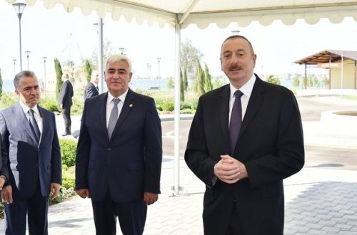 İlham Əliyev: Bakının içməli su ilə təminatı yaxşılaşır