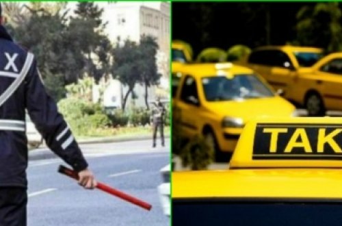 Sükan arxasında sifariş qəbul edən taksi sürücüləri - onları cərimə gözləyir (VİDEO)