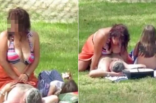 Uşağın gözləri qarşısında cinsi əlaqədə oldular - Parkda rəzalət-VİDEO
