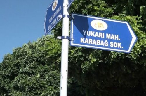 Türkiyədə Qarabağ küçəsinin açılışı olub - FOTO