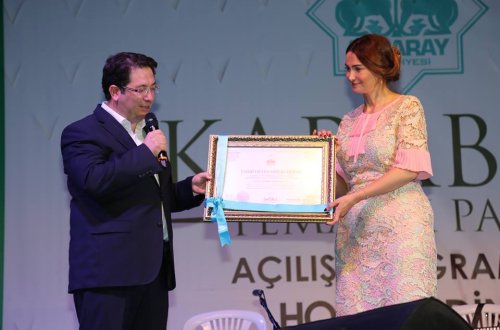 Qənirə Paşayevaya Aksaray və Kapadokyanın Fəxri Vətəndaşlığı verilib