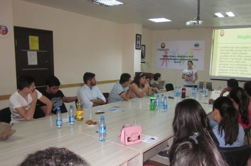 “Sağlam düşüncə, sağlam həyat tərzi” – gənclər arasında sağlam qidalanmağın təbliği yayihəsi keçirilir