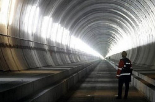 Gürcüstanda dəmiryol tuneli dağılıb, 2 nəfər yaralanıb