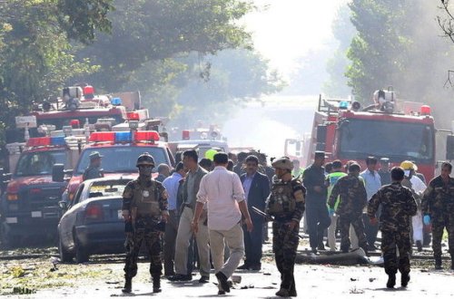 Kamikadze İraq səfirliyinin yanında özünü partladıb