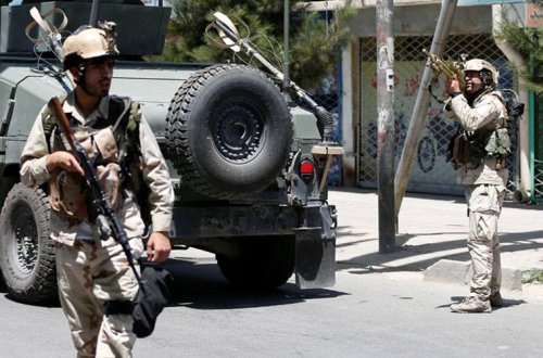 Əfqanıstanda İraq səfirliyini partlatdılar — Silahlı toqquşma davam edir - FOTOLAR