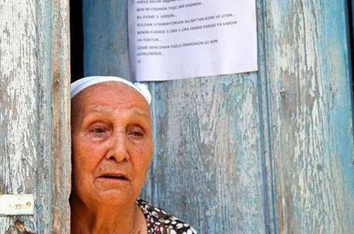 87 yaşlı qadından oğruya mesaj