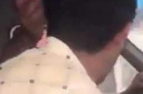 Bakıda qadın sürücü iti maşına bağlayıb sürüyən kişiləri cəzalandırdı - VİDEO