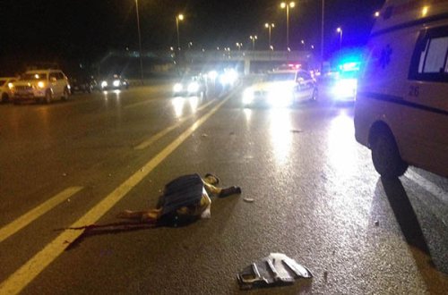 Maşın piyadanı vuraraq öldürüb